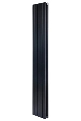 Вертикальный дизайнерский радиатор отопления ARTTIDESIGN Terni II 5/1800/295/50 черный матовый 